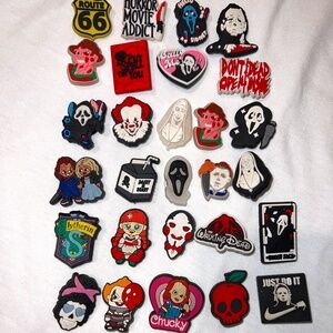 35 Horror and Other Croc Charms